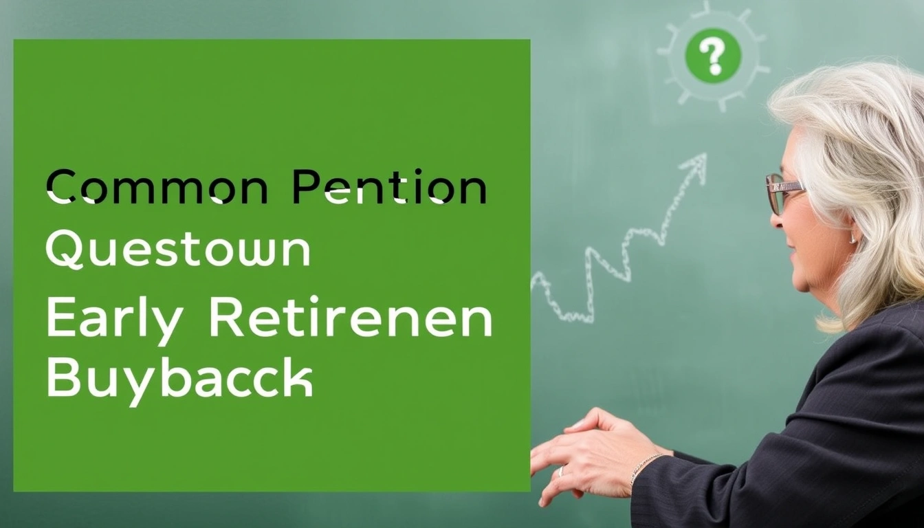Common Teacher Pension Questions About Early Retirement, Buybacks, and Transfers Common Teacher Pension Questions About Early Retirement, Buybacks, and Transfers