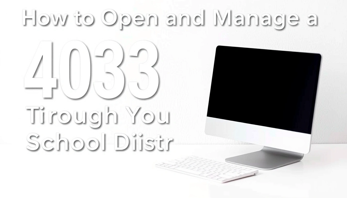 How to Open and Manage a 403b Through Your School District
